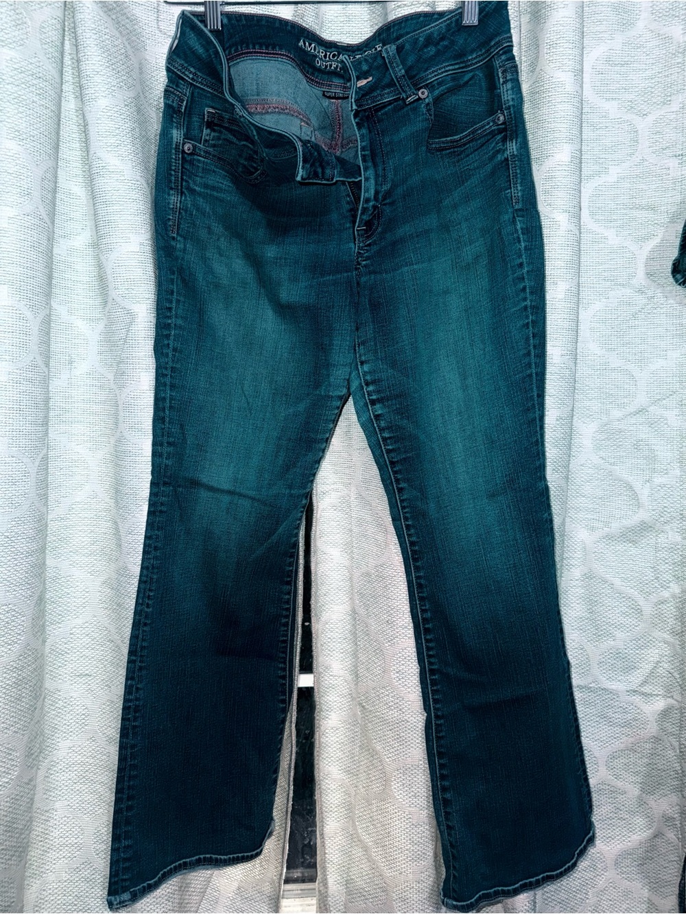American Eagle Outfitters Teal Bootcut Jeans